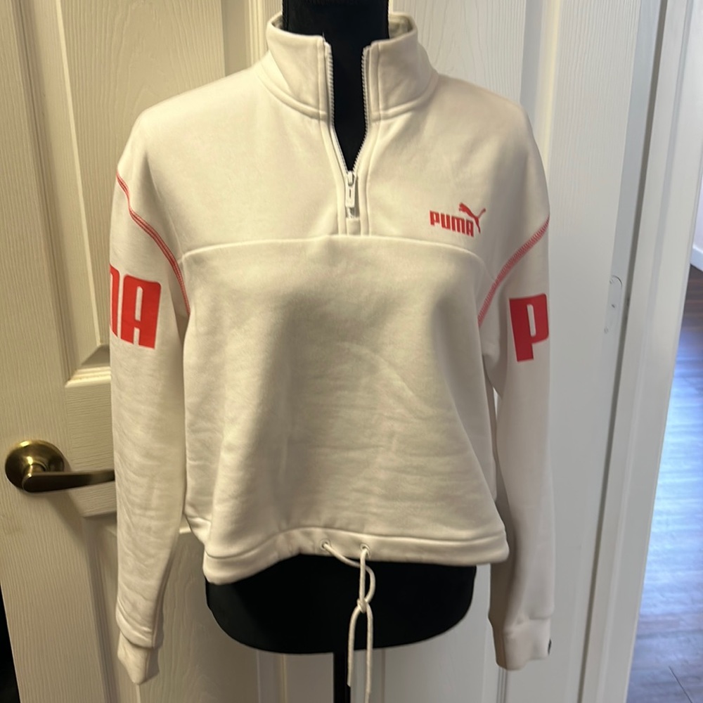Puma crop sweater size M